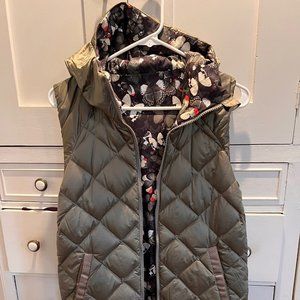 lululemon reversible down vest - size 6